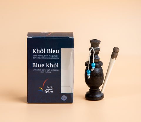 Kohl et Eyeliner traditionnels - Disponible en bleu et noir 10g