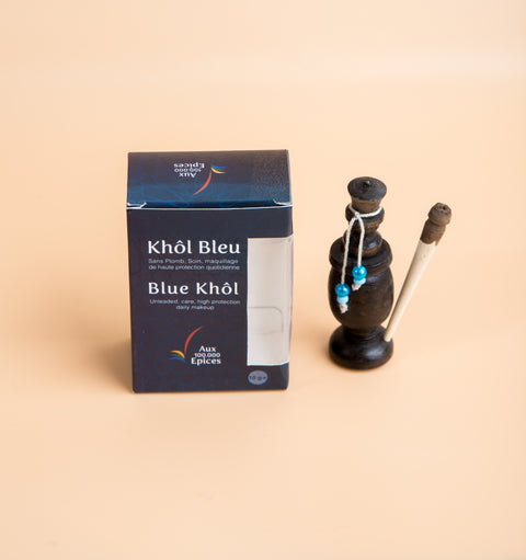 Kohl et Eyeliner traditionnels - Disponible en bleu et noir 10g