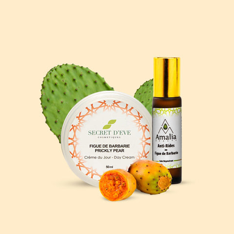 Anti-Wrinkles Oil and Prickly Pears Day Cream